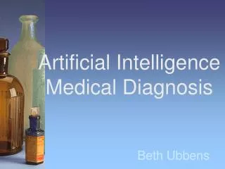 Artificial Intelligence Medical Diagnosis