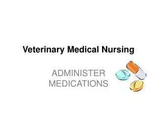Veterinary Medical Nursing