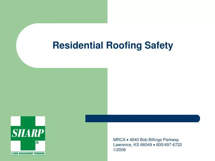 residential roofing safety