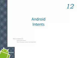 Android Intents