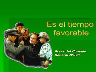 Actas del Consejo General Nº373