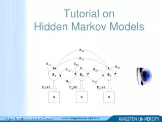 Tutorial on Hidden Markov Models
