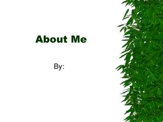 about me