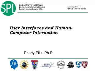 User Interfaces and Human-Computer Interaction