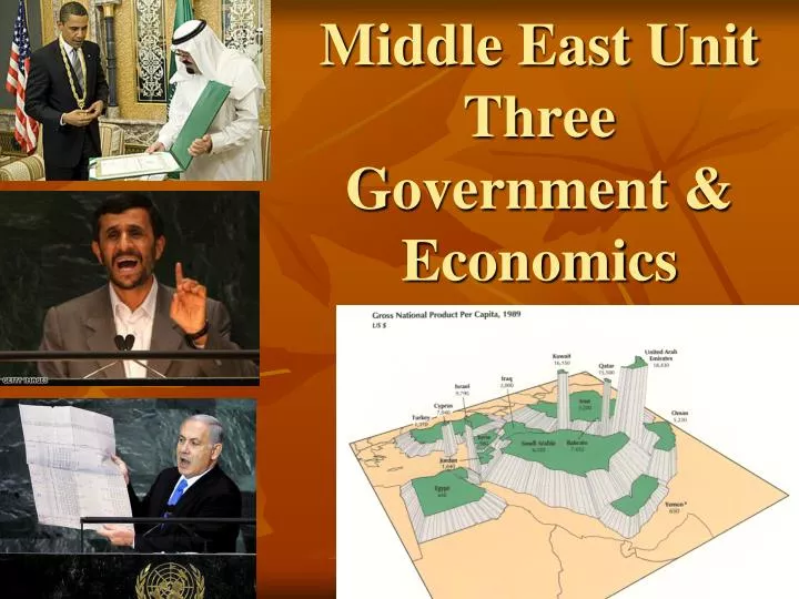 middle east unit three government economics