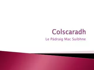 Colscaradh