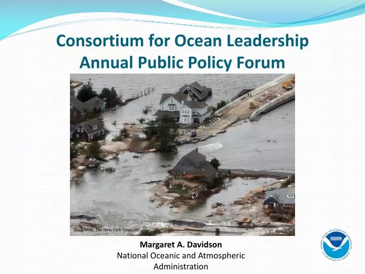 consortium for ocean leadership annual public policy forum