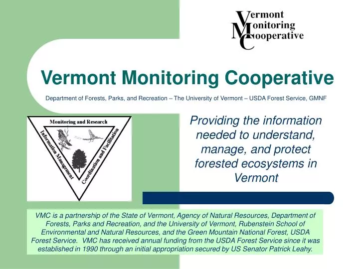 vermont monitoring cooperative