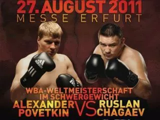 alexander povetkin vs. ruslan chagaev wba world heavyweight