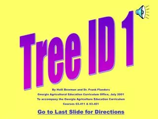 Tree ID 1