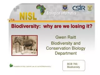 Biodiversity: why are we losing it?