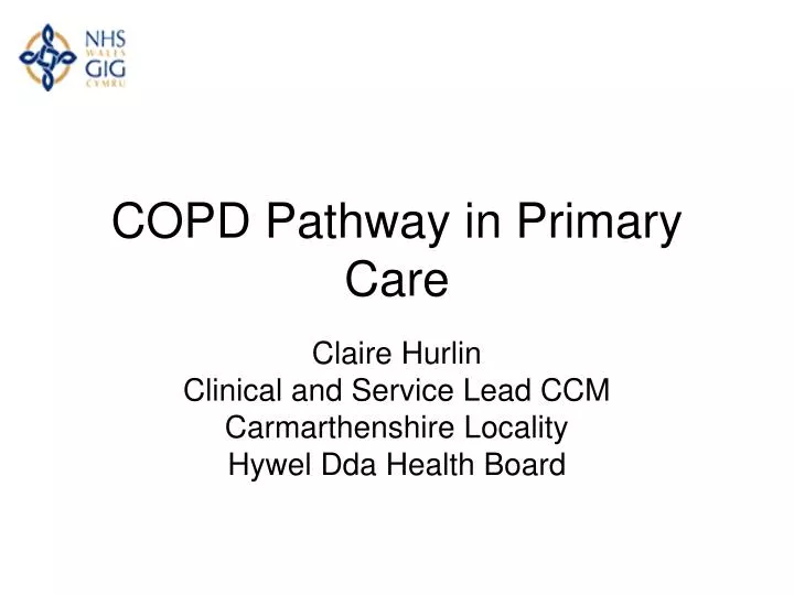 copd pathway in primary care