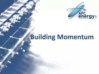 Building Momentum