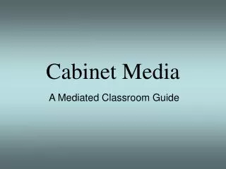Cabinet Media