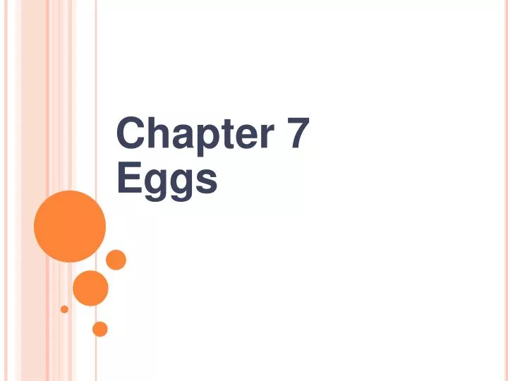 chapter 7 eggs