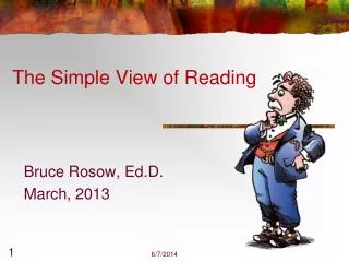 The Simple View of Reading