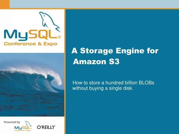 a storage engine for amazon s3