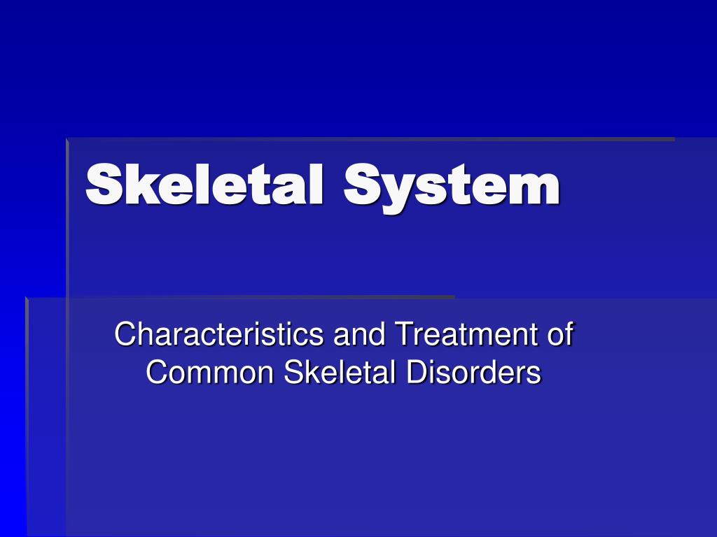 PPT - Skeletal System PowerPoint Presentation, free download - ID:1402459