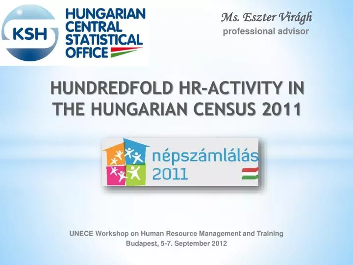 hundredfold hr activity in the hungarian census 2 011