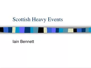 Scottish Heavy Events