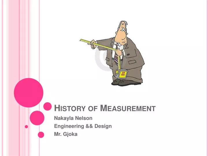 history of measurement