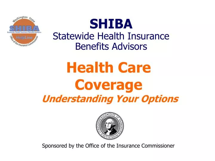 shiba statewide health insurance benefits advisors