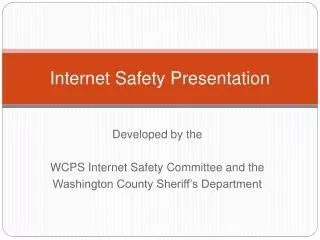 Internet Safety Presentation