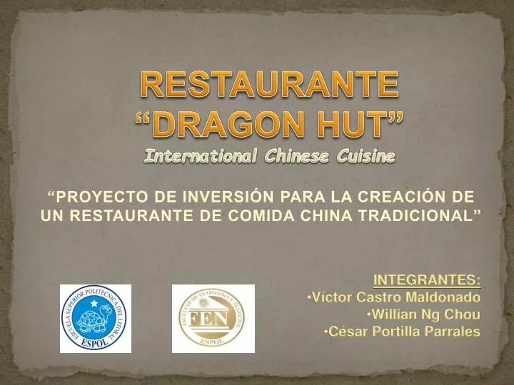 restaurante dragon hut international chinese cuisine
