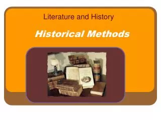 Historical Methods