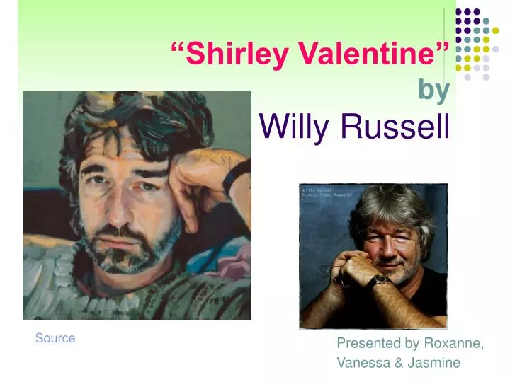 shirley valentine by willy russell