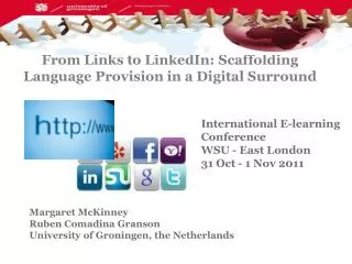 From Links to LinkedIn: Scaffolding Language Provision in a Digital Surround