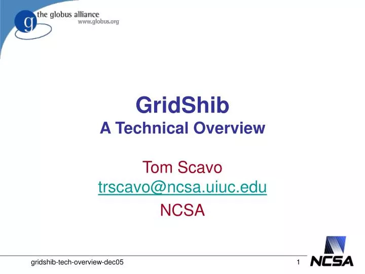 gridshib a technical overview