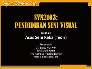svn2103 pendidikan seni visual