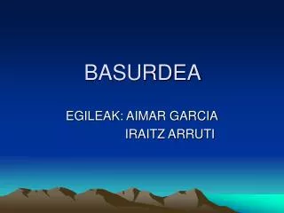 basurdea