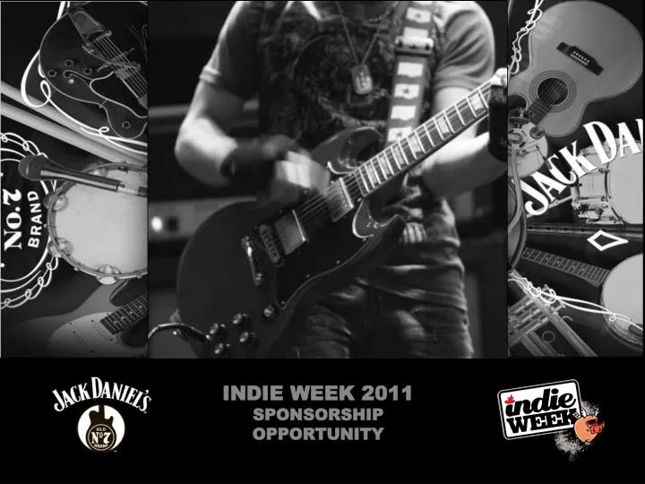 indie week 2011 sponsorship opportunity