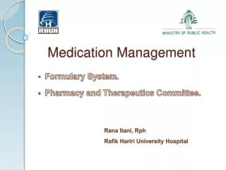 Medication Management