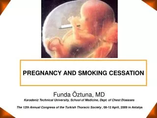 PREGNANCY AND SMOKING CESSATION