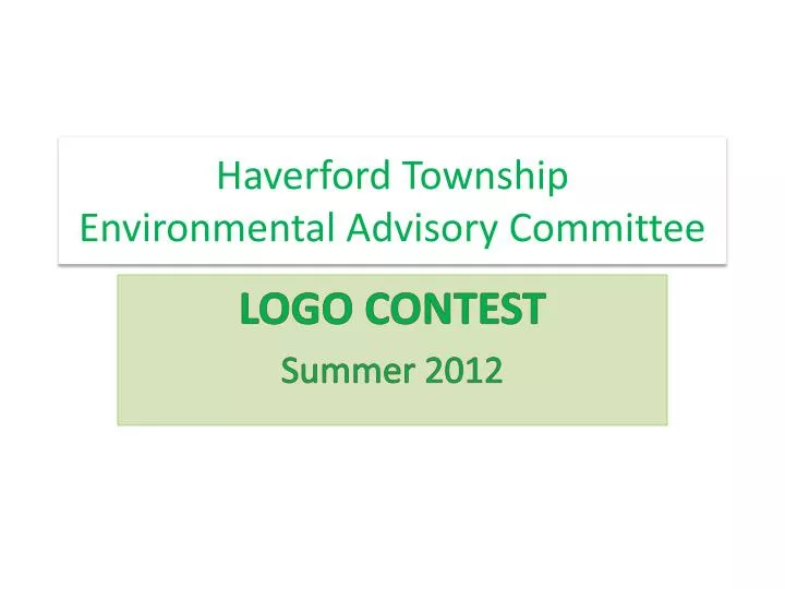 haverford township environmental advisory committee