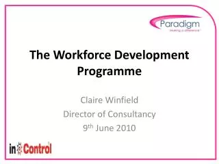 The Workforce Development Programme