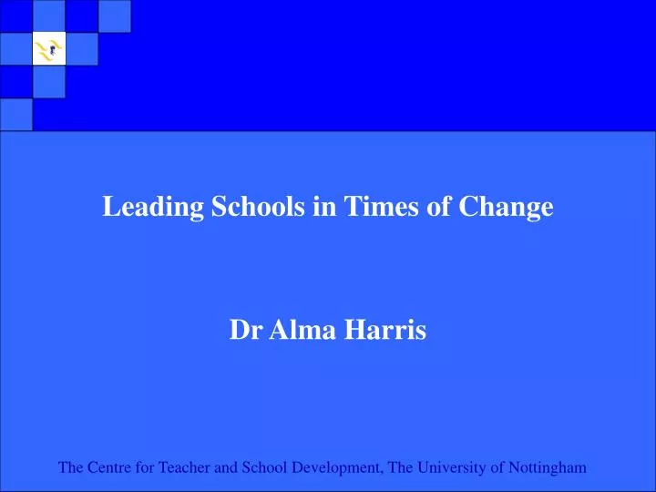 leading schools in times of change