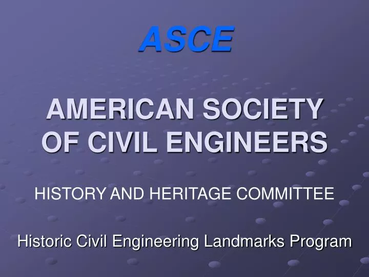 asce american society of civil engineers