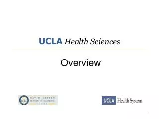 UCLA Health Sciences Overview