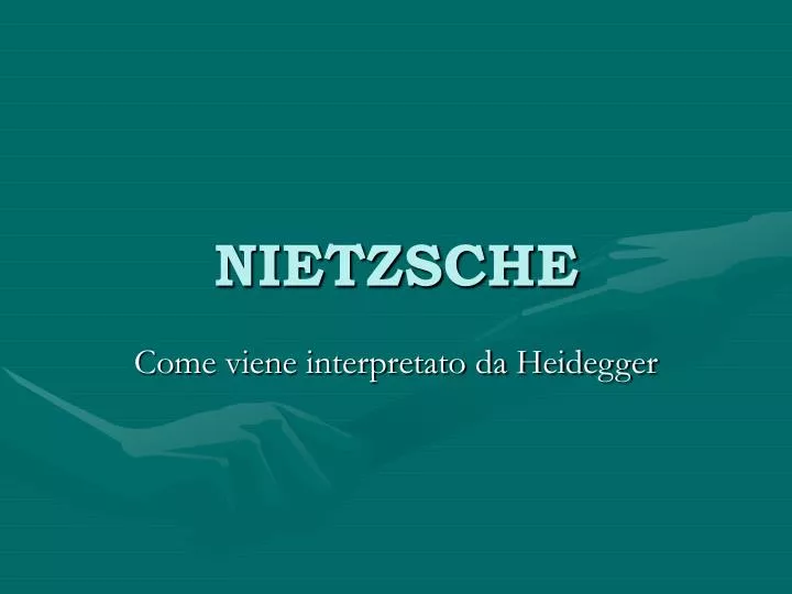 nietzsche