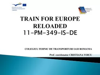 train for europe reloaded 11 pm 349 is de