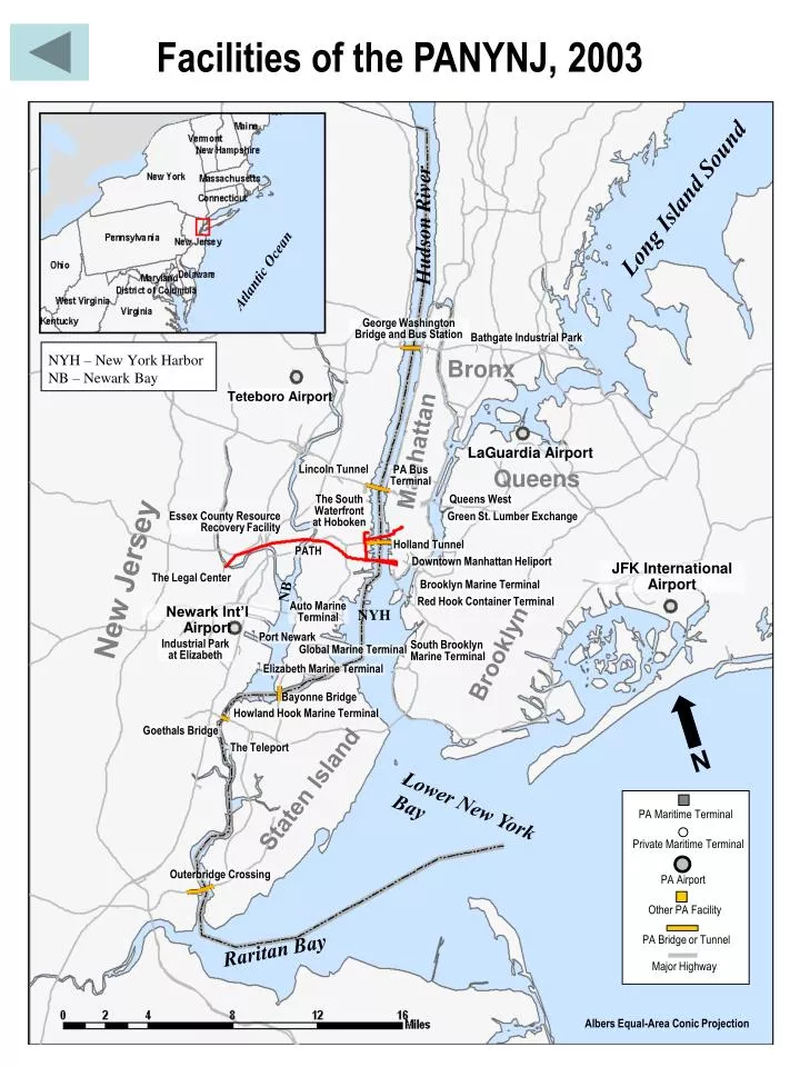 facilities of the panynj 2003