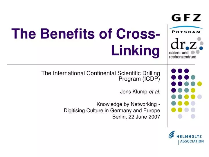 the benefits of cross linking
