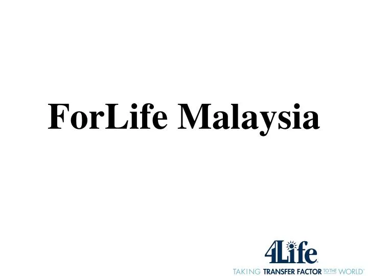 forlife malaysia