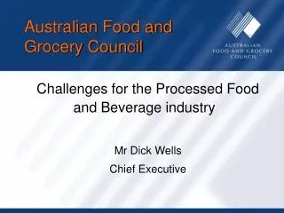 Australian Food and Grocery Council