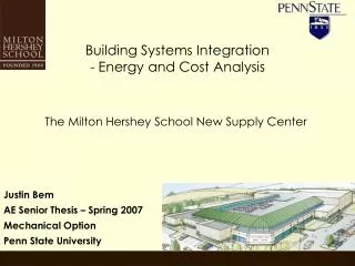 Building Systems Integration - Energy and Cost Analysis