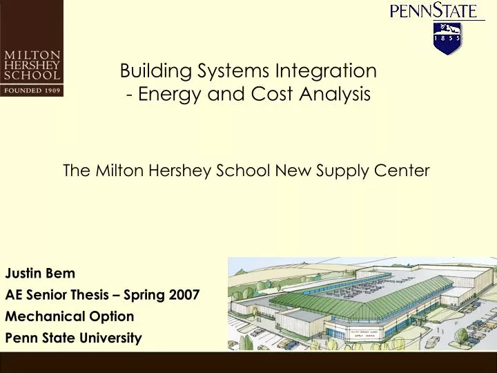 building systems integration energy and cost analysis